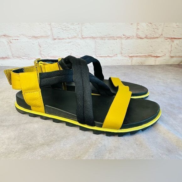 Sorel Roaming Decon Dioxide Gold Sandal 9 - Picture 1 of 10